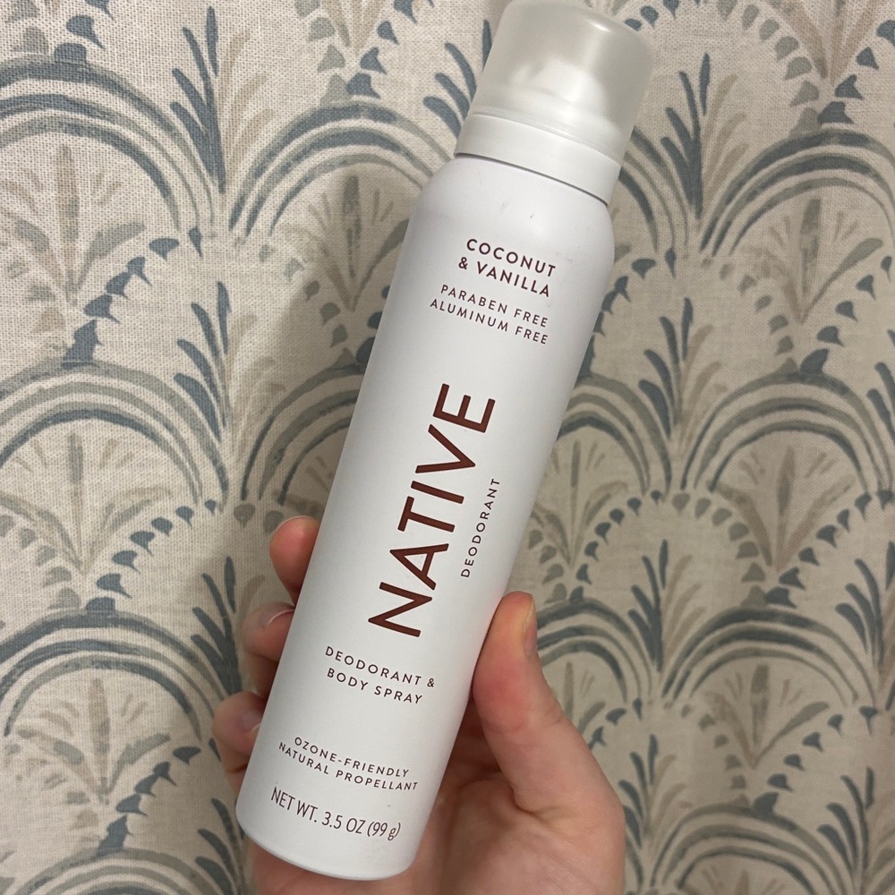 Native Coconut & Vanilla Deodorant and Body Spray